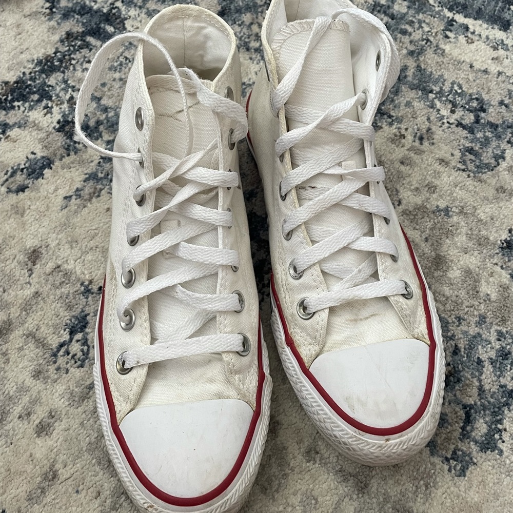 White High top converse